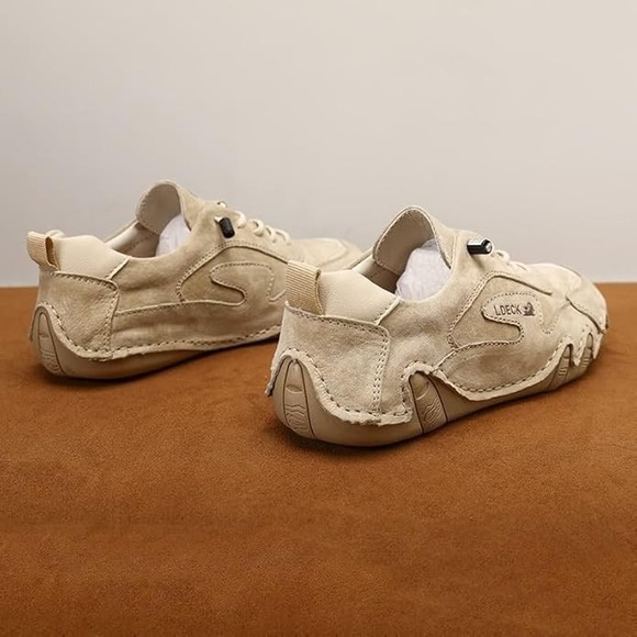 Dbeck Sunday Walkers Womens Size 5.5 Minimalist Shoes Hiking Beige - NEW - Picture 3 of 5